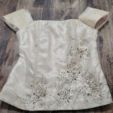 Embroidered beaded corset for sale  Duluth