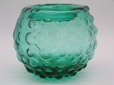 Elise Bubble Pattern Bowl Vase Green for sale  Shipping to South Africa