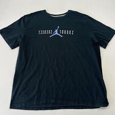 Camiseta Nike Air Jordan masculina manga curta Jumpman Flight preta tamanho 2XL comprar usado  Enviando para Brazil