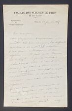 Pierre curie lettre d'occasion  Paris XI