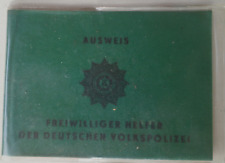 Ddr volkspolizei ausweis gebraucht kaufen  Annaberg-Buchholz, Mildenau