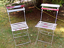 Anciennes chaises pliantes d'occasion  Héricourt