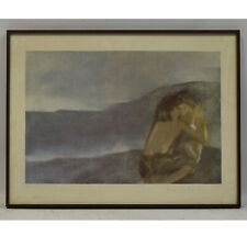 Używany, Starsza grafika Love Pair podpisana Rudolf L. Reiter data 1978, 66x51 cm na sprzedaż  PL