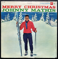 Disco de vinil Johnny Mathis Merry Christmas original 1958 LP (G+) CL1195, usado comprar usado  Enviando para Brazil