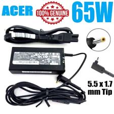 Genuine Acer 65W AC Adapter Charger Power Supply A11-065N1A 19V 3.42A Small Tip for sale  Shipping to South Africa