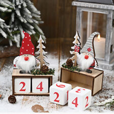 Christmas wooden advent for sale  Shipping to Ireland
