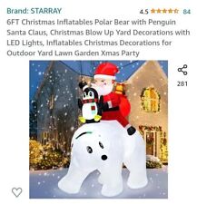 Christmas inflatable polar for sale  El Paso