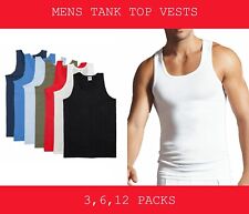 12x mens vests for sale  LEICESTER