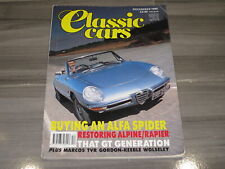 Classic cars december for sale  WOLVERHAMPTON