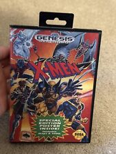 X-Men Marvel Sega Genesis videogame completo caixa na caixa manual pôster mapa original comprar usado  Enviando para Brazil