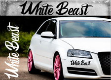 White beast aufkleber gebraucht kaufen  Papenburg
