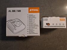STIHL Battery Set AP 300S-AL300-500 Lithium-Ion BATTERY+CHARGER  for sale  Shipping to South Africa