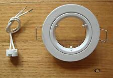 Used, 10 x 12V MR16 Fixed Round Downlight  DOWN LIGHTS FITTINGS Spot Light Fitting for sale  Shipping to South Africa