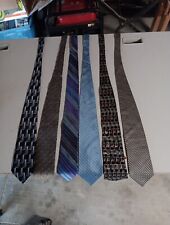 Lote de 6 gravatas masculinas Italianissimo Calvin Klein e outras comprar usado  Enviando para Brazil