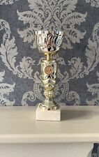 Golden trophy cup for sale  ASHTON-UNDER-LYNE