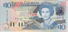 Caribe Oriental - San Vicente y las Granadinas P. 43v 10 dólares UNC 2001 segunda mano  Embacar hacia Mexico