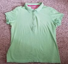 Blusa polo feminina DUDALINA verde manga curta estilo MÉDIA comprar usado  Enviando para Brazil