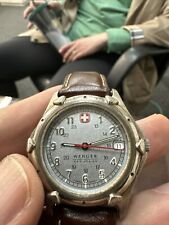 Relógio masculino Wenger exército suíço s.a.k. design inoxidável alambique/data. comprar usado  Enviando para Brazil