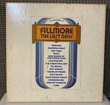 FILLMORE The Last Days 1972 Vários Artistas 3 LP Caixa, Livreto, Pôster e 7" 45rpm comprar usado  Enviando para Brazil