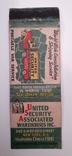 Matchbook cover new for sale  Buffalo Grove