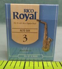 Usado, Saxofone Alto Rico Royal Palhetas 3 Pacote Com 10 Leia A Descrição!!! comprar usado  Enviando para Brazil