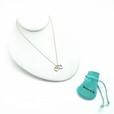 tiffany double heart pendant for sale  Saint Louis