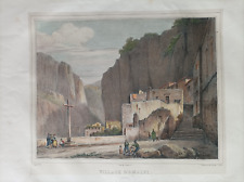 1830 litografia acquerellata usato  Marano Di Napoli