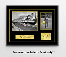 Ayrton senna signed for sale  UK