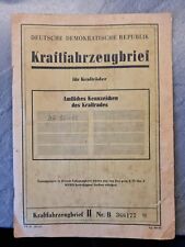 fahrzeugbrief gebraucht kaufen  Schwerin-Umland II