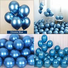 Usado, 50 Globos De Cromo Metalicos Azules 12 Pulgadas Para Fiestas Cumpleaños Azul Set segunda mano  Embacar hacia Argentina