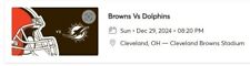 Cleveland browns tickets for sale  New Castle