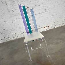 Modern lucite chair for sale  Topeka