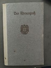 Riginal ahnenpaß verlag gebraucht kaufen  Kreuzheide,-Vorsfelde