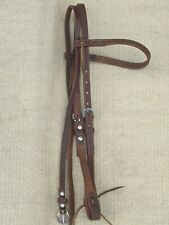 Used, WEAVER BARBED WIRE DESIGN BROWBAND HEADSTALL/BRIDLE for sale  Shipping to South Africa
