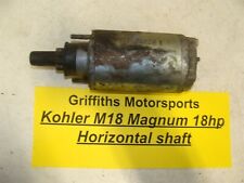 KOHLER MAGNUM MH M 18HP ENGINE TWIN Horizontal shaft electric starter motor for sale  North Adams