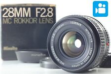 [Near MINT W/ Hood] Minolta MC W.Rokkor 28mm f2.8 From JAPAN, used for sale  Shipping to South Africa