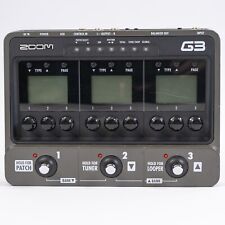 Pedal simulador amplificador de efeitos Zoom G3 com seção de ritmo e looper comprar usado  Enviando para Brazil