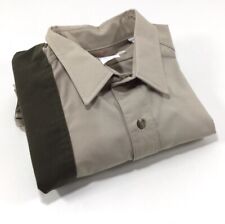 FILSON Filson's Shooting Hunting Padded Cotton Shirt 552, L, Large Beige Olive for sale  Shipping to South Africa