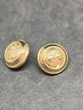 Gold shank buttons for sale  DRIFFIELD