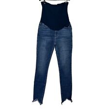 Jeans maternidade painel completo bainha tulipa barriga ajuste secreto tamanho 25 comprar usado  Enviando para Brazil