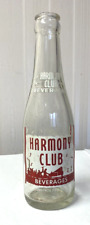 Botella de refresco vintage - ACL - Harmony Club Cleveland, Ohio - 7 oz segunda mano  Embacar hacia Argentina