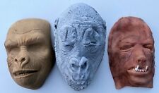 3 MASK LOT Wolfman Planet of the Apes Gorilla Horror Prop Monster Don Post Myers for sale  Harrison