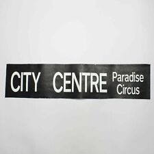 City Centre Paradise Circus bus blind vintage tela impressa Yardley Wood destin comprar usado  Enviando para Brazil