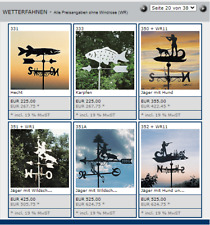 Wetterfahnen knirsch wetterhah gebraucht kaufen  Ladbergen