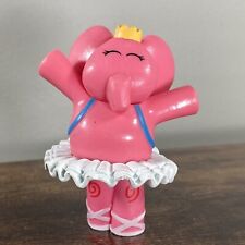 Usado, Boneco Elly Pocoyo PVC 3" altura topo de bolo boneca elefante rosa comprar usado  Enviando para Brazil