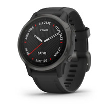 Garmin fenix 6s Sapphire Carbon Gray DLC with Black Band 010-02159-24, used for sale  Shipping to South Africa