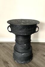 Used, Frog Rain Drum Metal Table/Tribal Drum Stool for sale  Shipping to South Africa