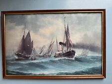 Framed prints ships for sale  STAFFORD
