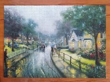 Używany, Puzzle Thomas Kinkade LAMPEN PUZZLE 1000 PIECES + 25 LED + FRAME na sprzedaż  PL