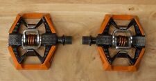 Crank Brothers ORANGE Double Shot 2 Clipless Pedals 9/16" Bros MTB Enduro for sale  Shipping to South Africa